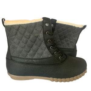 Avon Cushion walk black boot sz 9 NWT